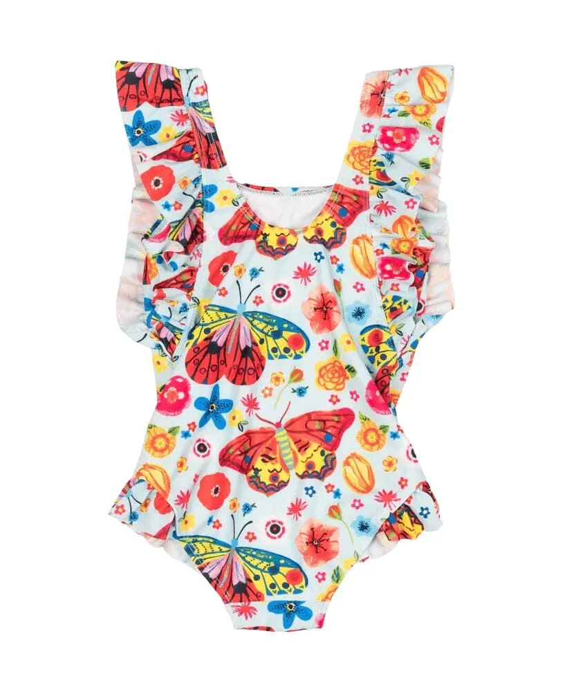 Rock Your Kid - BUTTERFLIES ONE-PIECE SWIM