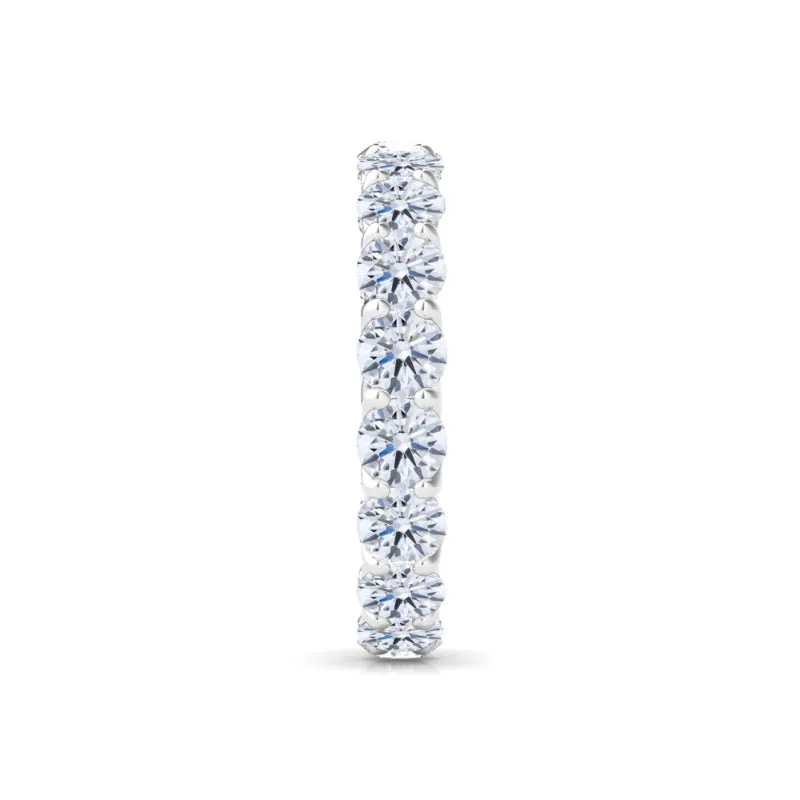 Round Cut Diamond Eternity Band