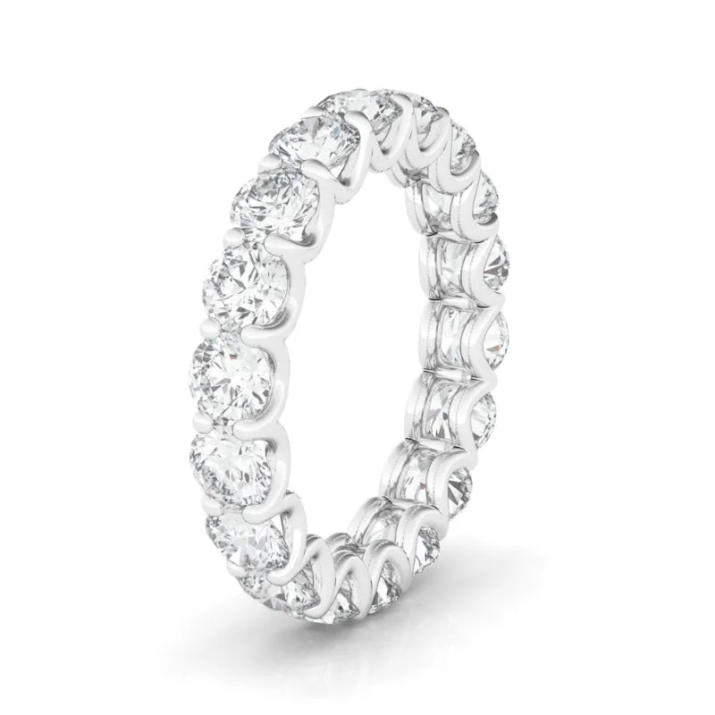 Round Cut Diamond Eternity Band