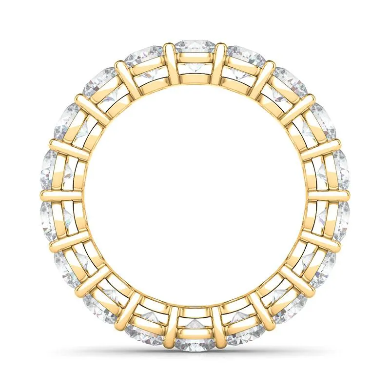 Round Cut Diamond Eternity Band