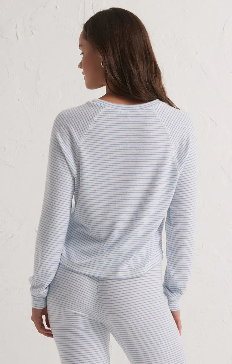 Staying In Stripe LS Top