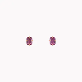 The Sloane Pink Sapphire Studs