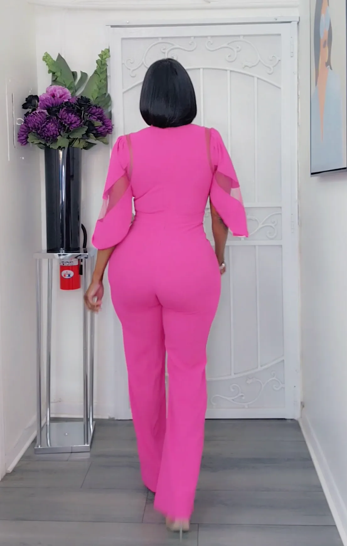 Think Pink Jumpsuit