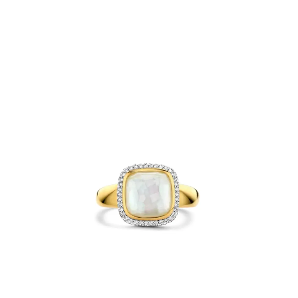 Ti Sento Mother of Pearl Ring