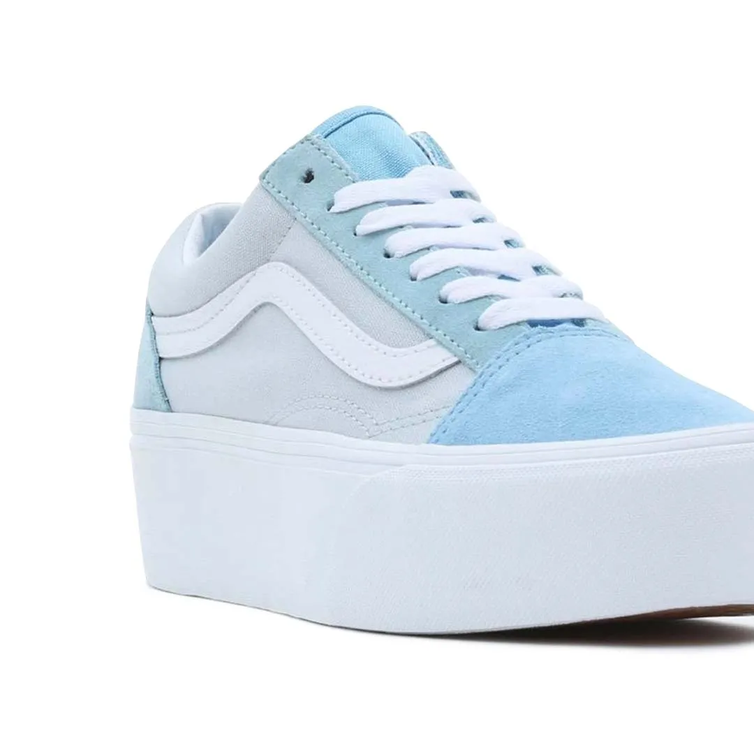 Vans - Unisex Colour Block Old Skool Stackform Shoe (09PZBLU)