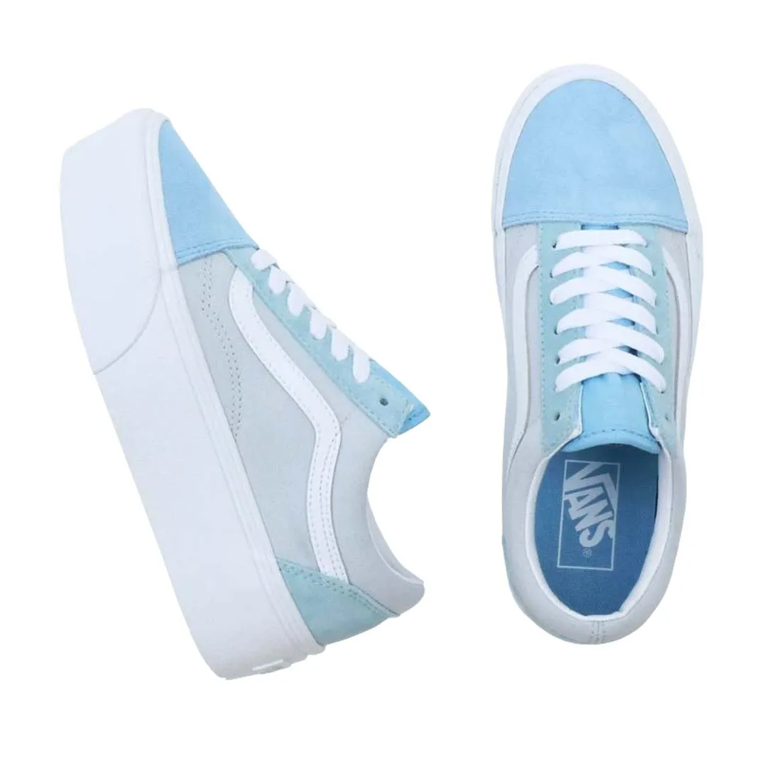 Vans - Unisex Colour Block Old Skool Stackform Shoe (09PZBLU)