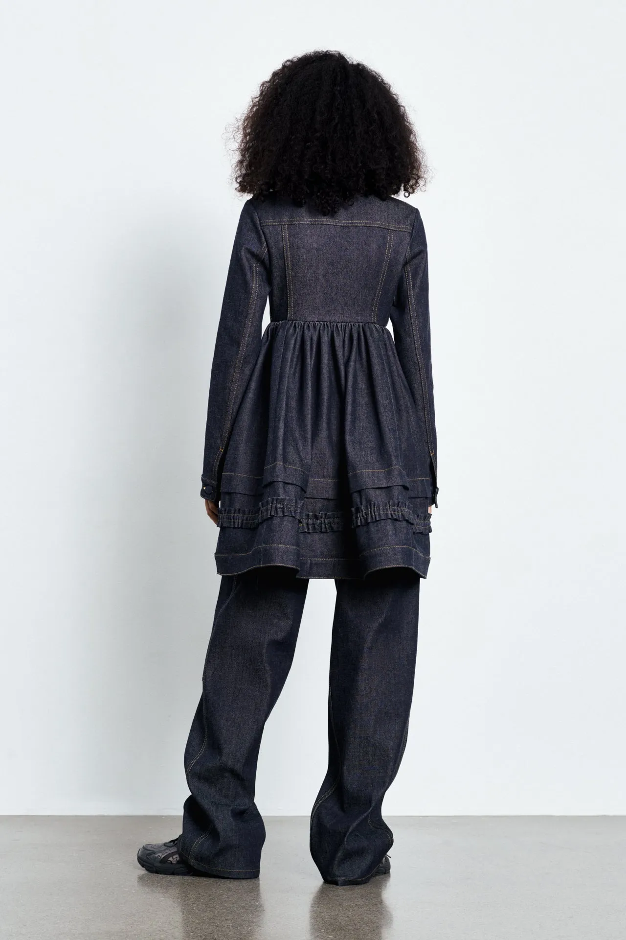 VERONA | DRESS BOWNESS DENIM  BLUE GRAPHITE