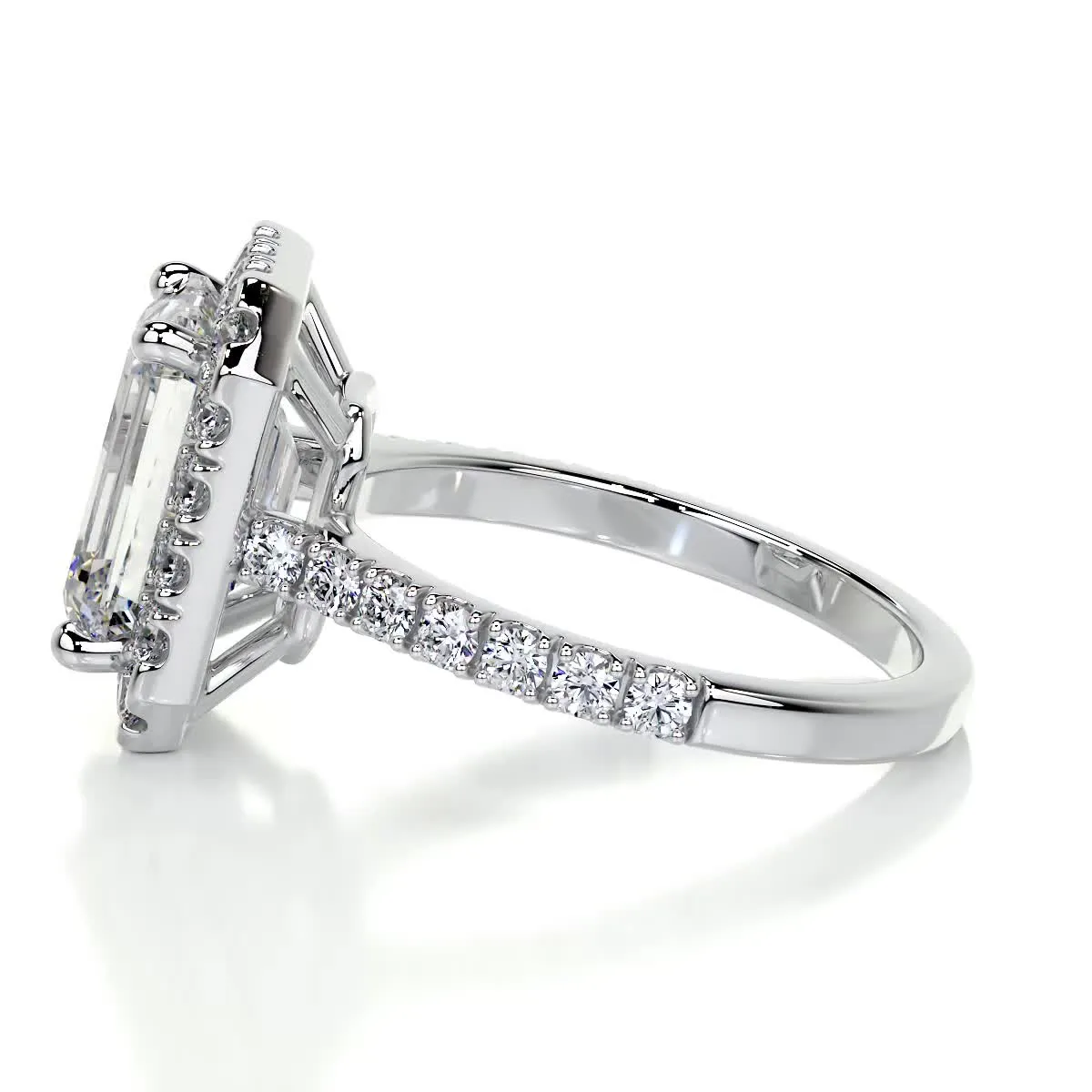 Zoey Diamond Engagement Ring -Platinum